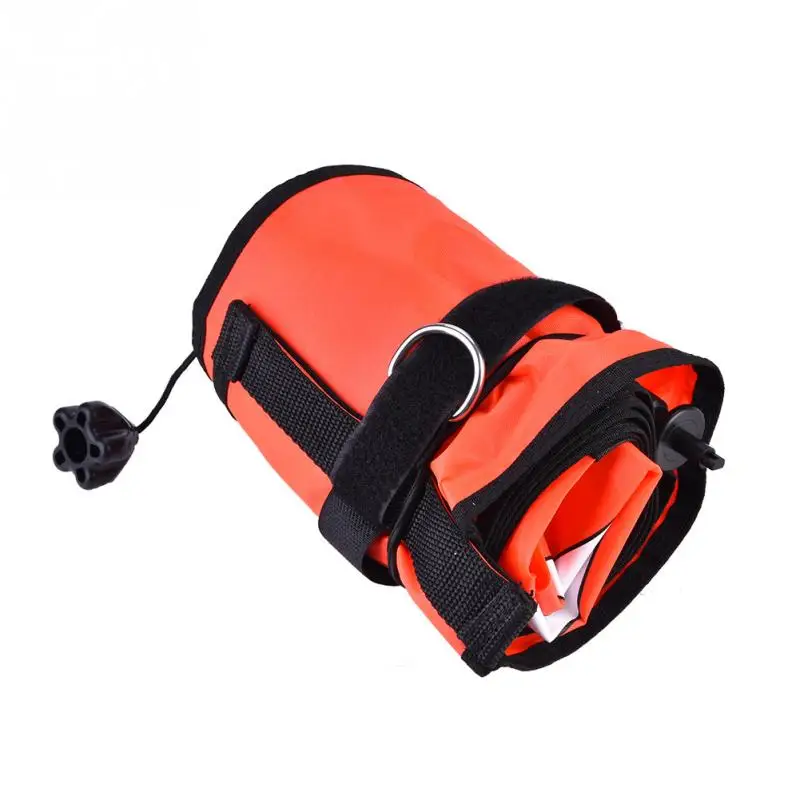 180*15cm Diving Marker Nylon Pull Diving Buoy High Visibility