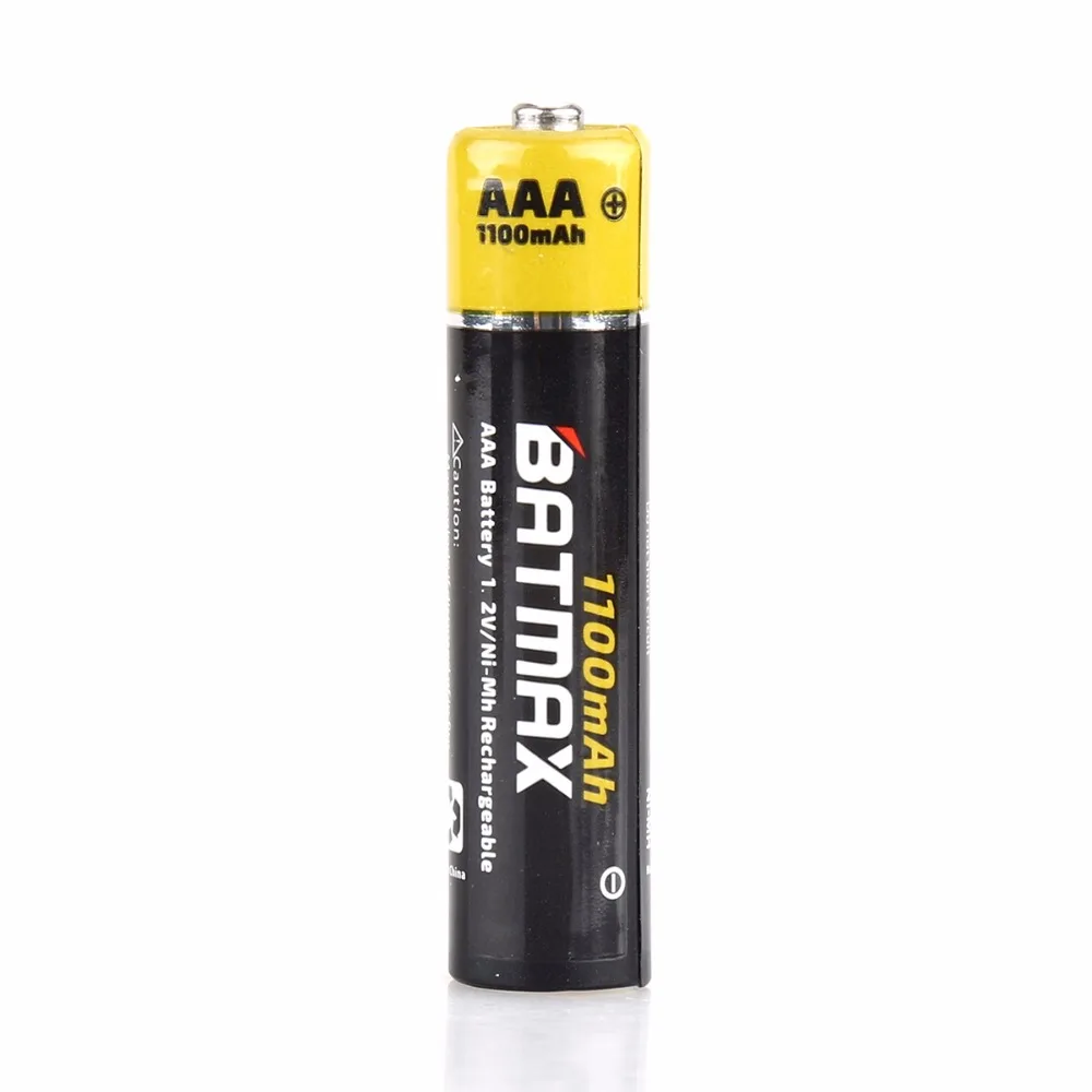 4 шт 1100mAh AAA Ni-MH аккумуляторы для AAA батарей(чехол в комплекте