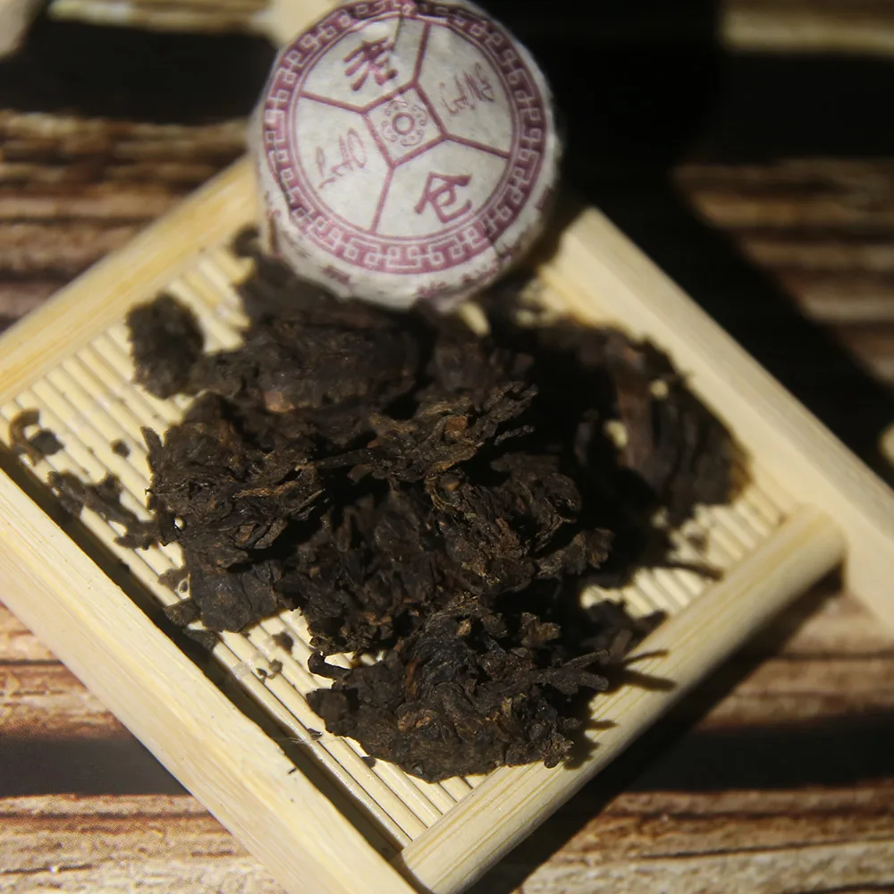 Laocang 2015yr Shu Pu'er Tuocha вкус Shu Pu'er чай Мини китайский чай спелый Pu-erh Tuo Cha