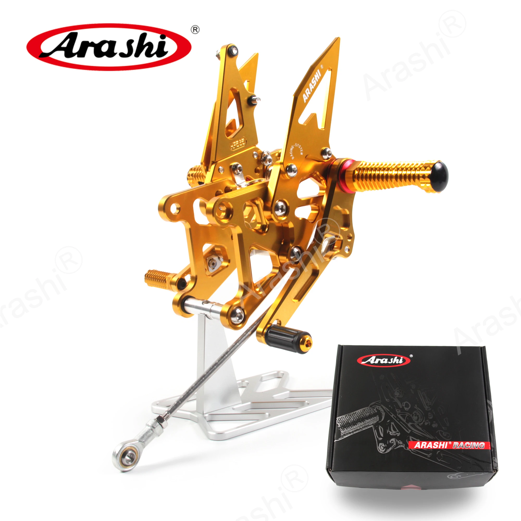 

ARASHI регулируемая подножка для HONDA CBR 250R 2011 - 2022 CNC Rider Footpeg, детали заднего хода CBR250R CBR 250 R 2016 2017 2018 2019