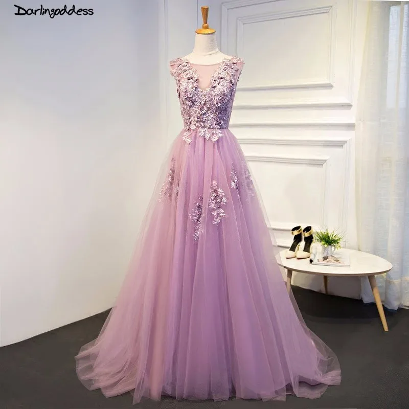 

Sexy Backless Evening Dress Long Lace Beading Elegant Plus Size Evening Gowns 2018 Open Back Party Long Dress Robe De Soiree