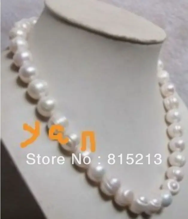 

ddh00148 Genuine AAA 10-11mm akoya white Akoya Pearl Necklace 18"AAA