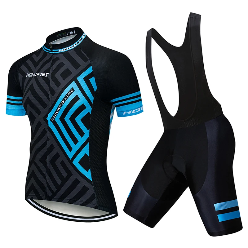 

Summer Cycling Jersey Set Men Clothing Short Riding Bicycle Cycling Clothing Suits Sport Jerseys Customized/Wholesale Service