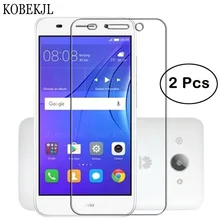 Защита для экрана для Huawei Y3 2017, закаленное стекло для Huawei Y3 2017 дюйма, искусственная кожа, L22 L23 U00, стеклянная защитная пленка