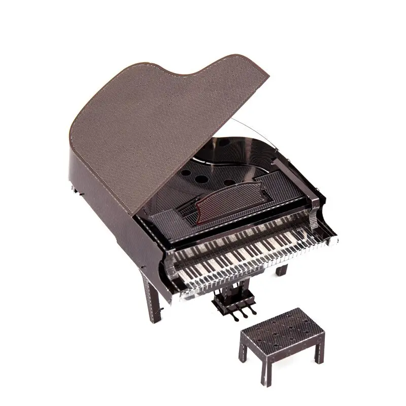 

DIY 3D Metal Puzzle Color Piano Assembly Model Adult Jigsaw Model Toy Children's Educational Toys
