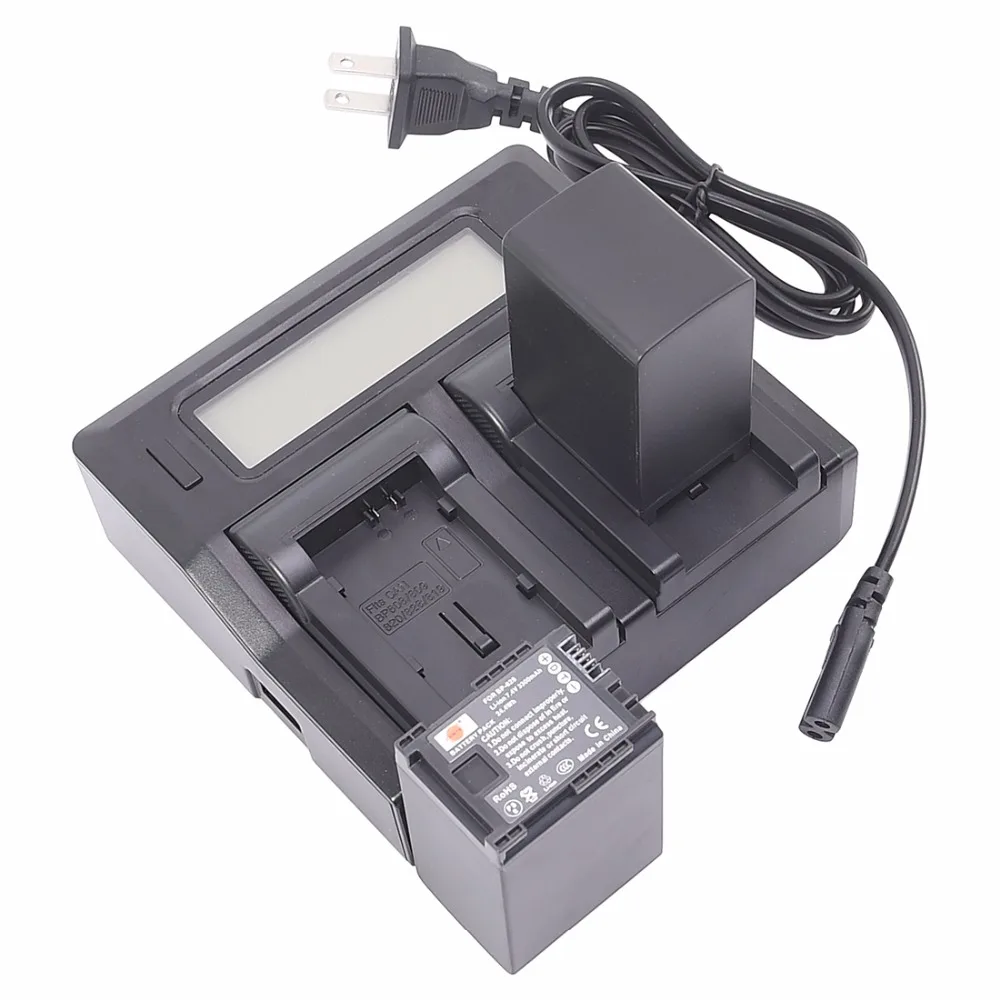DSTE 2x Li-ion BP-828 Battery + 1.5A Dual Charger for Canon HF-G30 XA20 XA25 Camera bp 828 battery bp828 828 batteries for canon hf g30 hfg30 xa20 xa25 bp 820