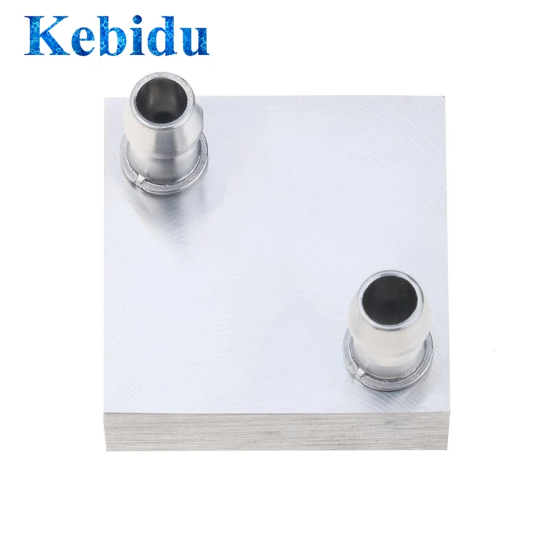 

KEBETEME New 41 x 41 x 12mm Aluminium Water Cooling Heatsink Block Waterblock Liquid Cooler For CPU GPU High Quality