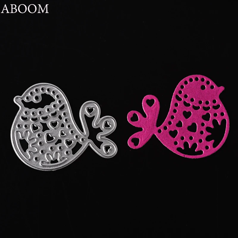 

ABOOM New 1PC Bird Metal Cutting Dies Stencils For DIY Scrapbooking Photo Album Decorative Paper Cards Making DIY Die Cut