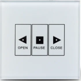Free Shipping, UK Standard Remote Control Curtain Touch
