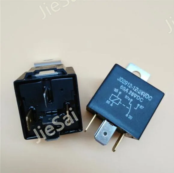 Waterproof Automotive Relay 5 Pin 24vdc 60a Auto Relay