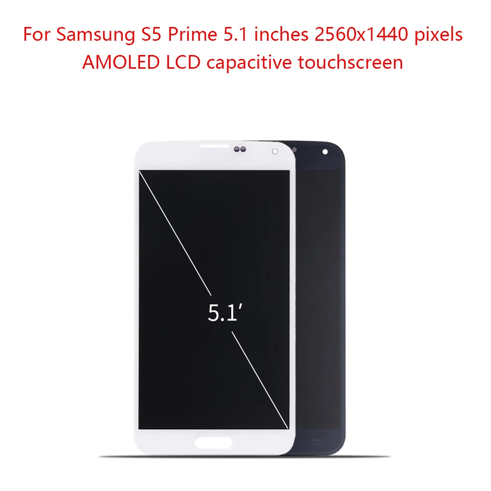 AMOLED 5," для SAMSUNG Galaxy S5 Prime G906 дисплей ЖК-дигитайзер сенсорный экран для SAMSUNG S5 LTE-A G906S S5 Prime G906L G906