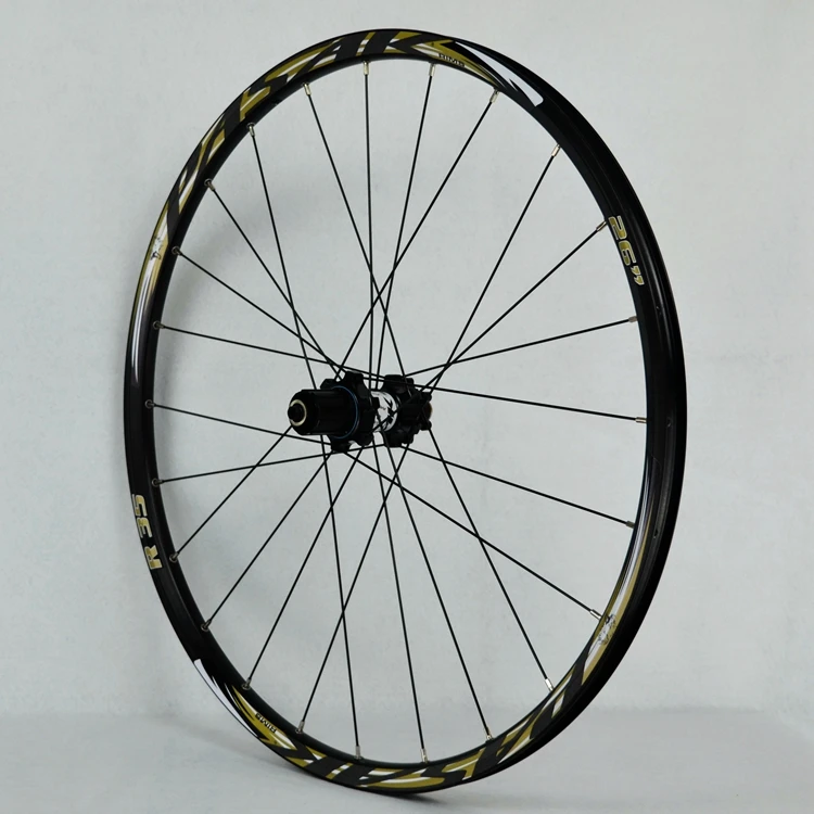 Sale PASAK Mountain bike 27.5inch wheel 24Holes draw front 2 rear 4 bearing 26inch bicycle wheels 18