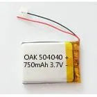 

Shelf lithium-polymer battery 504040 , Bluetooth stereo , MP4, handheld devices , such as digital cell