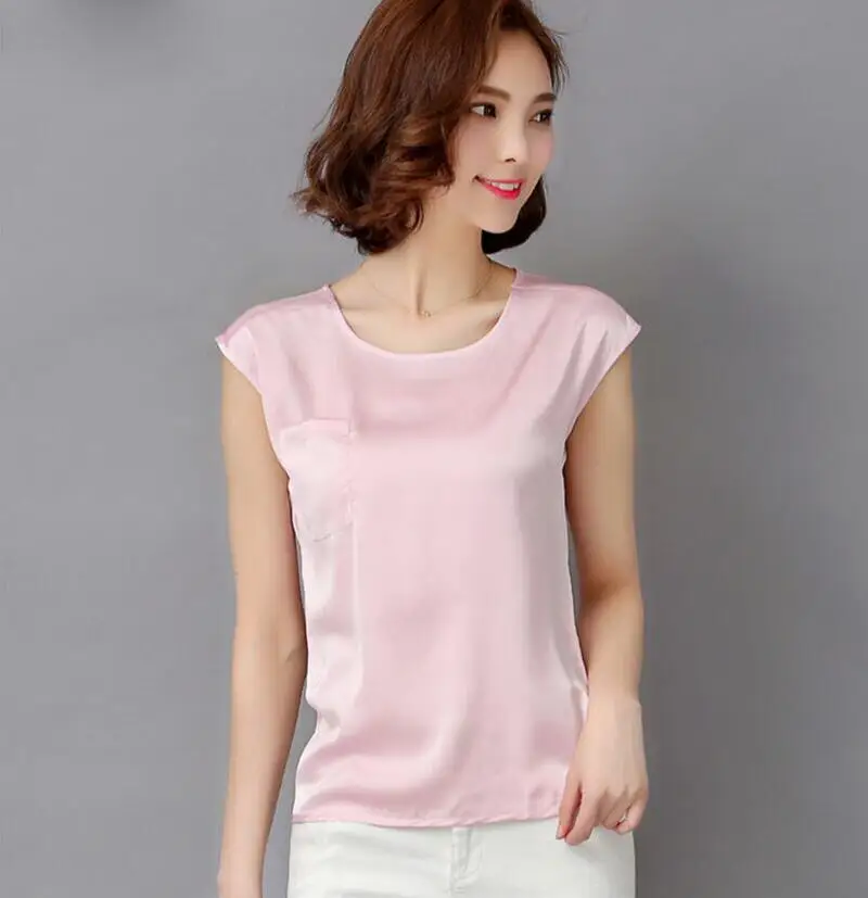 M-4xl Plus Size Slim Silk Velour Women Blouse Summer Fashion O-neck Solid Pockets Shirt Women Tops Casual Sexy Camisa Feminina M-4xl Plus Size Slim Silk Velour Women Blouse Summer Fashion O-neck Solid Pockets Shirt Women Tops Casual Sexy Camisa Feminina