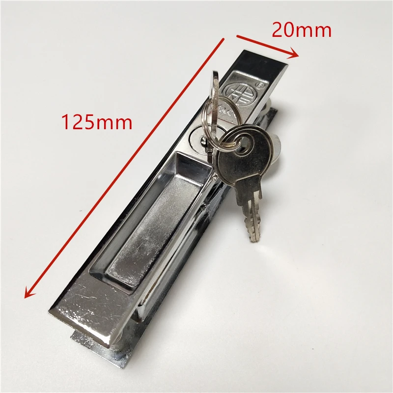 Raylock окно из цинкового сплава ключ для дверного замка отличаются раздвижные стеклянные двери замок с ярким хромированным покрытием