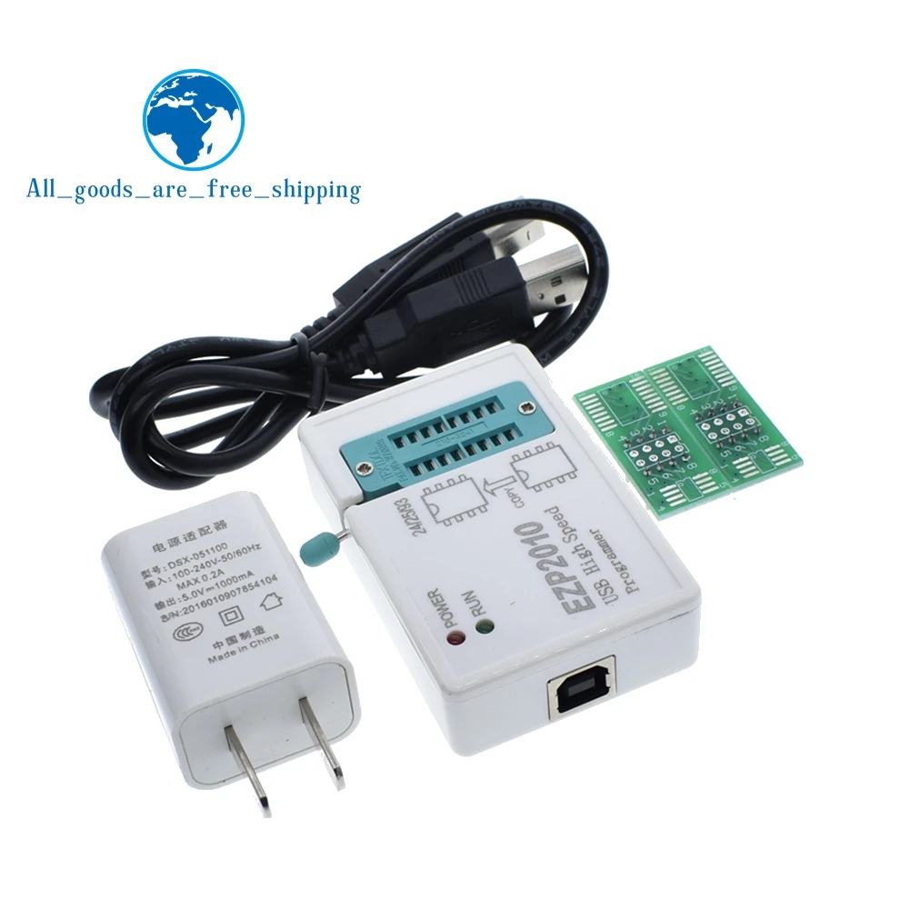 

TZT Hot EZP2010 High-speed USB SPI Programmer Support24 25 93 EEPROM 25 Flash BIOS Chip