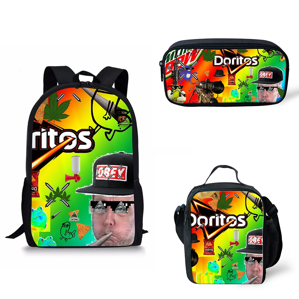Noisydesigns New Set Roblox game Print Girl School Bag Kid Backpack