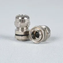 Металлический Мощность шнур Кабельные вводы с никелевым покрытием M12 1,5 PG7 X20