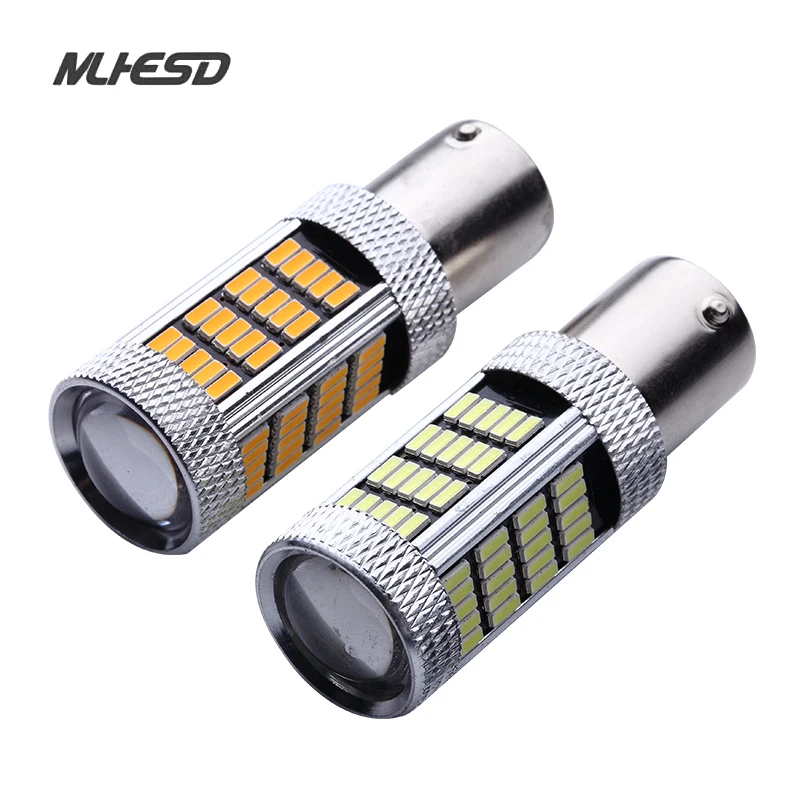 10X BA15S P21W 1156 4014 92smd 1157 BAY15D BAU15S обратный огни сигнал поворота светодио дный автомобиль хвост лампы стоп-сигналы авто, дневной свет