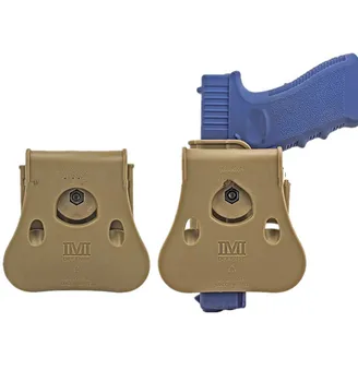 

IMI tactical gun holster defense pistol and magazine holster for Glock Airsoft (Tan)