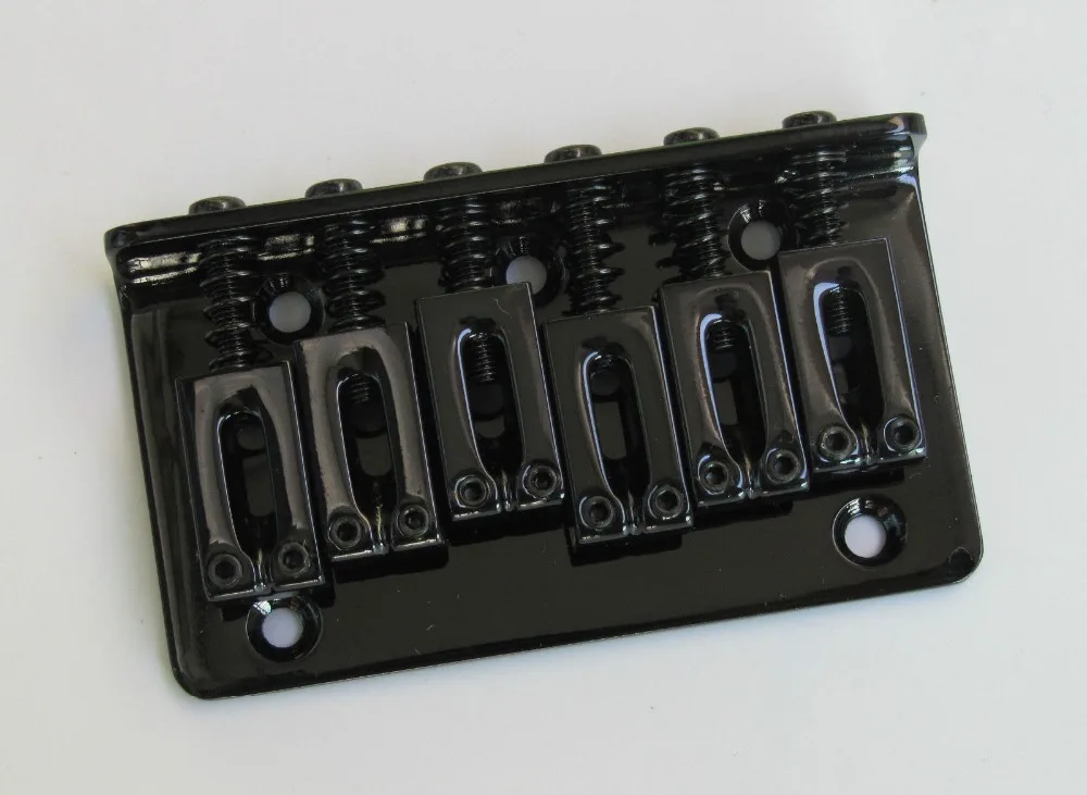 

Black Electric Guitar Hardtail Bridge Top Load Or String Thru