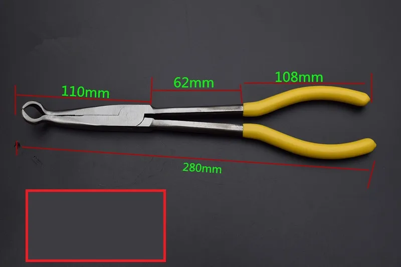 Yofe 4 unids/set 280mm alargamiento aguja alicates eléctricos 11 pulgadas finshing herramienta multi herramienta Alicates alicate pinzas de pesca Yofe 4 unids/set 280mm alargamiento aguja alicates eléctricos 11 pulgadas finshing herramienta multi herramienta Alicates alicate pinzas de pesca