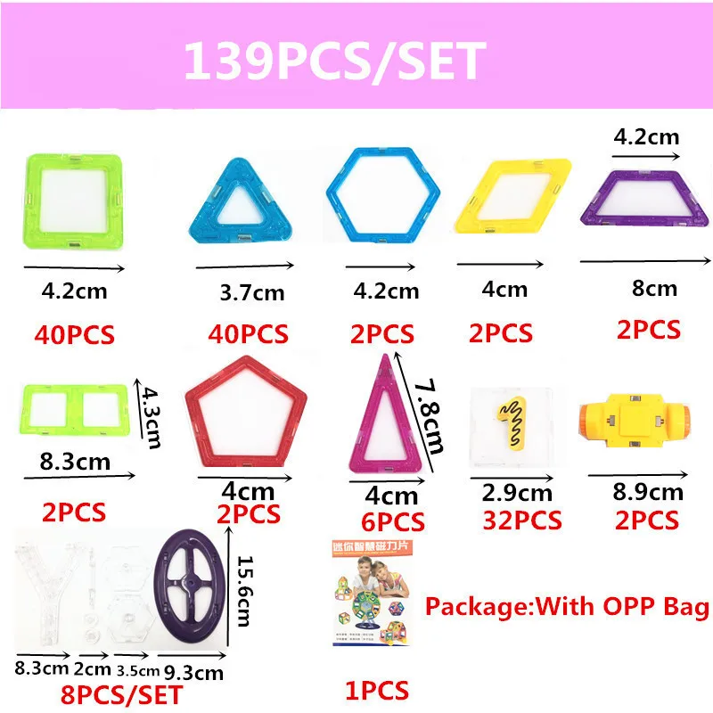 139PCS