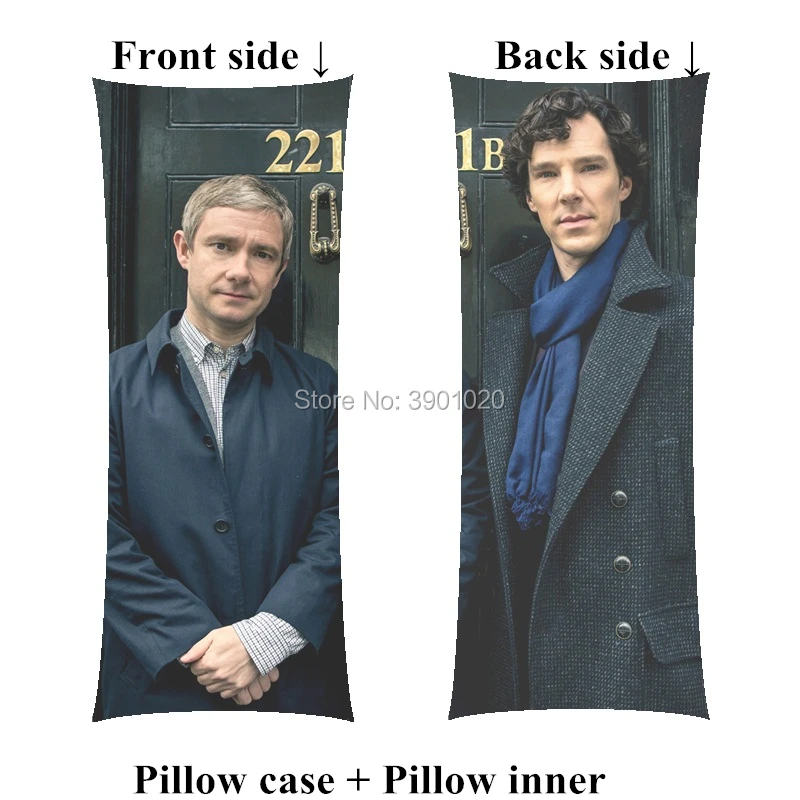 

New arrival Sherlock Holmes Watson Body pillows Supernatural DeanSam long Pillow customize Gifts