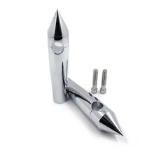 Пара мотоциклов хром Спайк 8 ''Rise заготовка руль стояки для Harley Cruiser Chopper Кафе Racer старошколы Bobber Touring