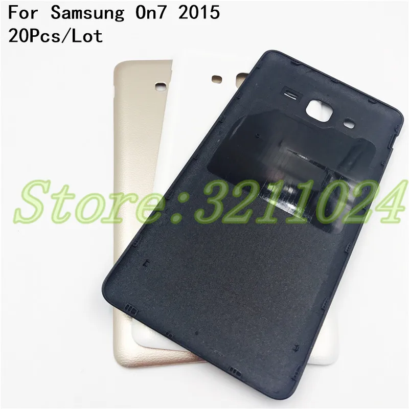 20Pcs/Lot Replacement Back Battey Cover For Samsung Galaxy On7 2015 G600 G6000 Battery Housing Door Case With Logo | Мобильные