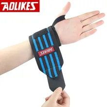 2 шт./лот, браслет для тяжелой атлетики, спортивный, безопасный, для поддержки запястья, для тренажерного зала, для тренировок, на запястье, для фитнеса, бинты, обертывания