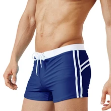 Мужская одежда для плавания, мужские плавки для серфинга, пляжные плавки, шорты-боксеры