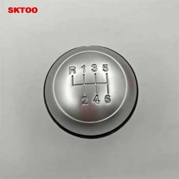 

6 Speed Gear Shift Knob Shifter Lever Head Handball chrome for Hyundai sonata 8 Elantra I30 07-11 Touring KIA Forte Cerato Koup