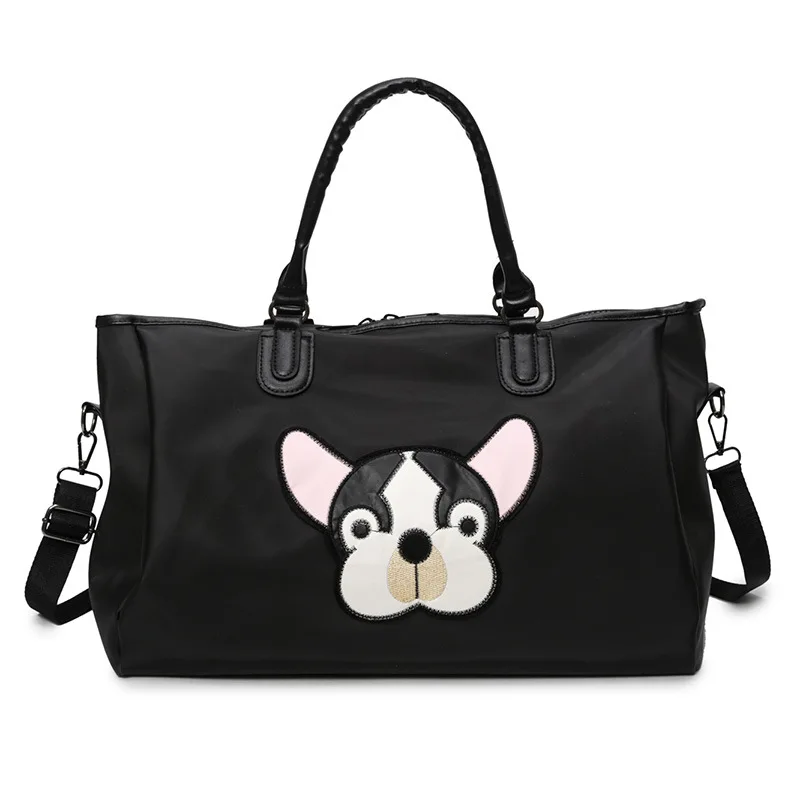 

Bulldog Bag Fashion Women Weekend Travel Storage Bag Storage Travel Bag Waterproof Large Capacity Hand Luggage Traveling Handbag