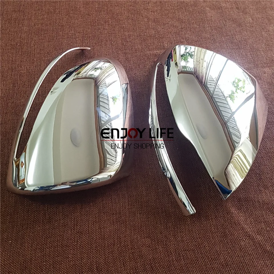 2pcs Car Side Rear View Rearview Mirror Cover Trim Sticker For Mercedes Benz GLC Class X253