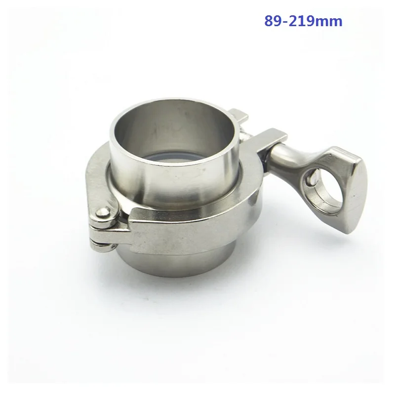 OD89 219mm труба санитарно тройной зажим сварной наконечник + 2 &quotтройной силиконовая