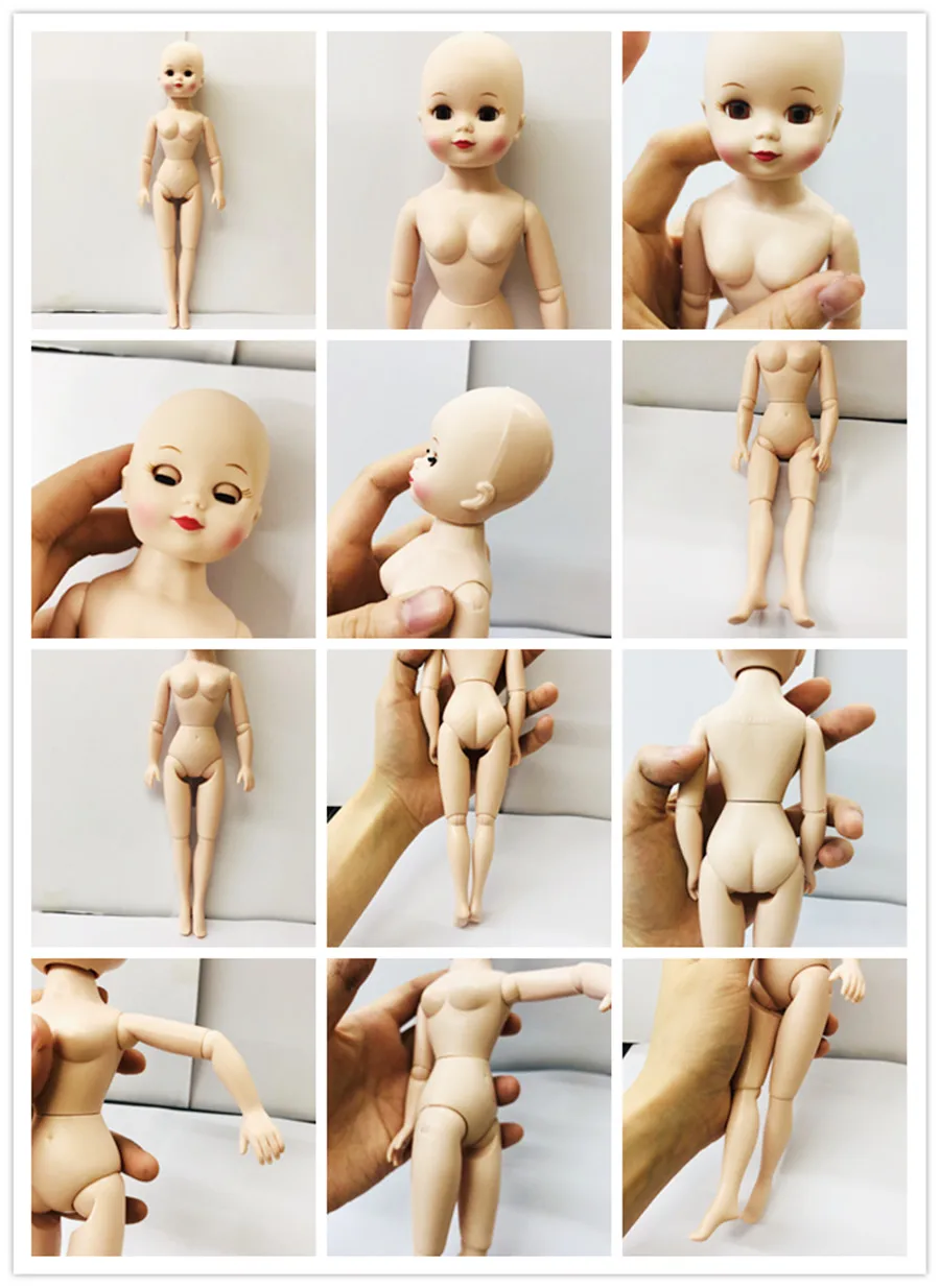 Новая Оригинальная мигающая кукла для девочек, 8 суставов, красивые и милые куклы, игрушки принцессы, рождественский подарок