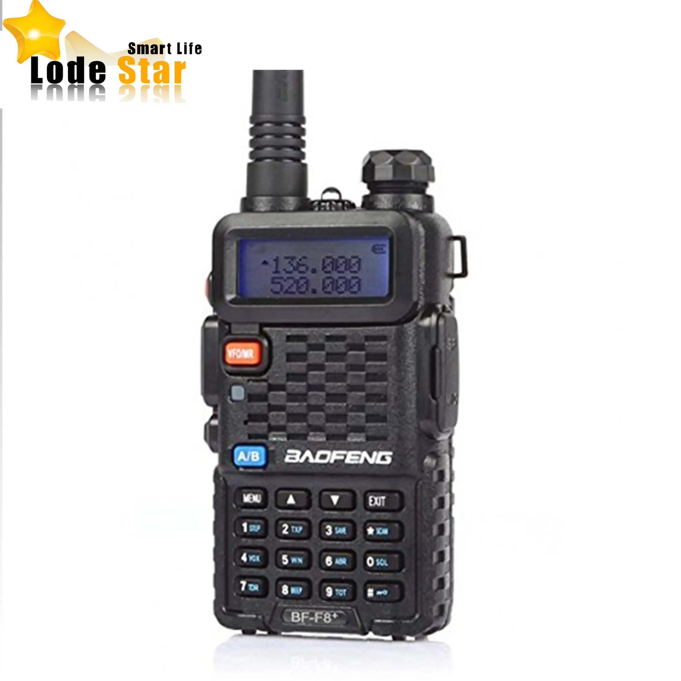 Оригинальная портативная рация Baofeng UV F8 + двухдиапазонное радио UHF и VHF Φ 136 174 МГц 400