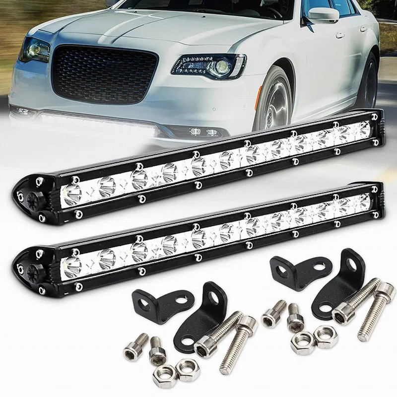 Extreme Slim Off Road Light Bar 13 Inch 36W LED Chip 3500LM Flood Beam Work Driving Lamp F-Best | Автомобили и мотоциклы