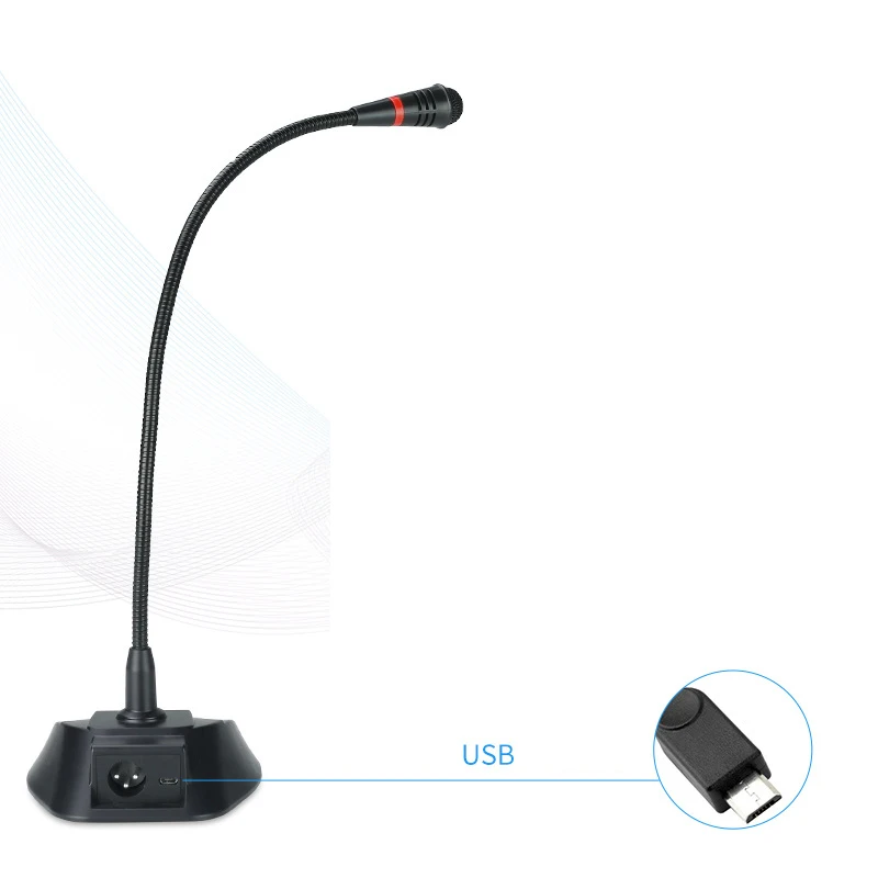 كامل سطح المكتب معقوفة السلكية ميكروفون نظام Esports لعبة السلكية ميكروفون Usb مكثف معقوفة ميكروفون ميكروفون