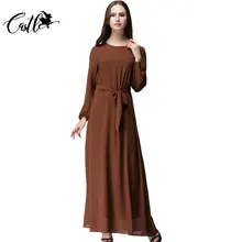 2016 Fashion New Women s Summer Chiffon Abaya Long font b Dress b font Clothing Women