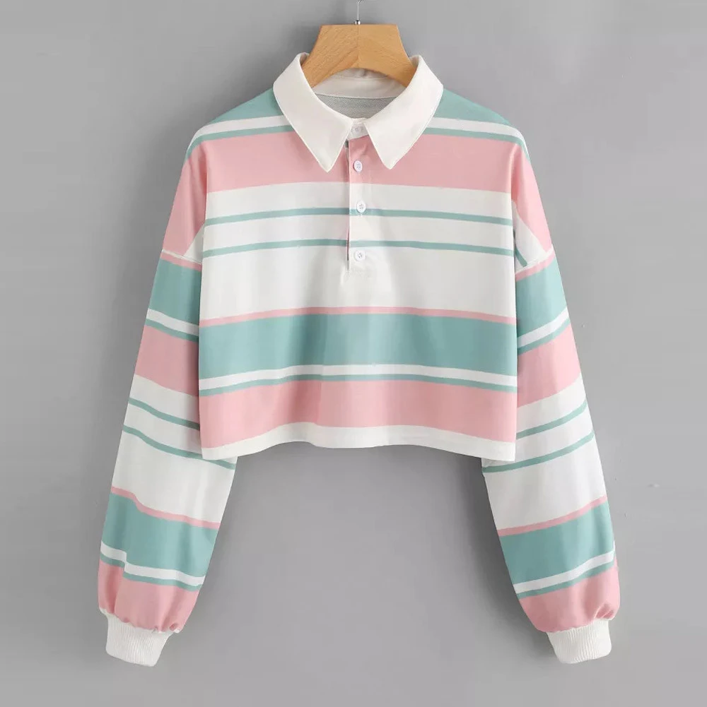 striped womens hoodie