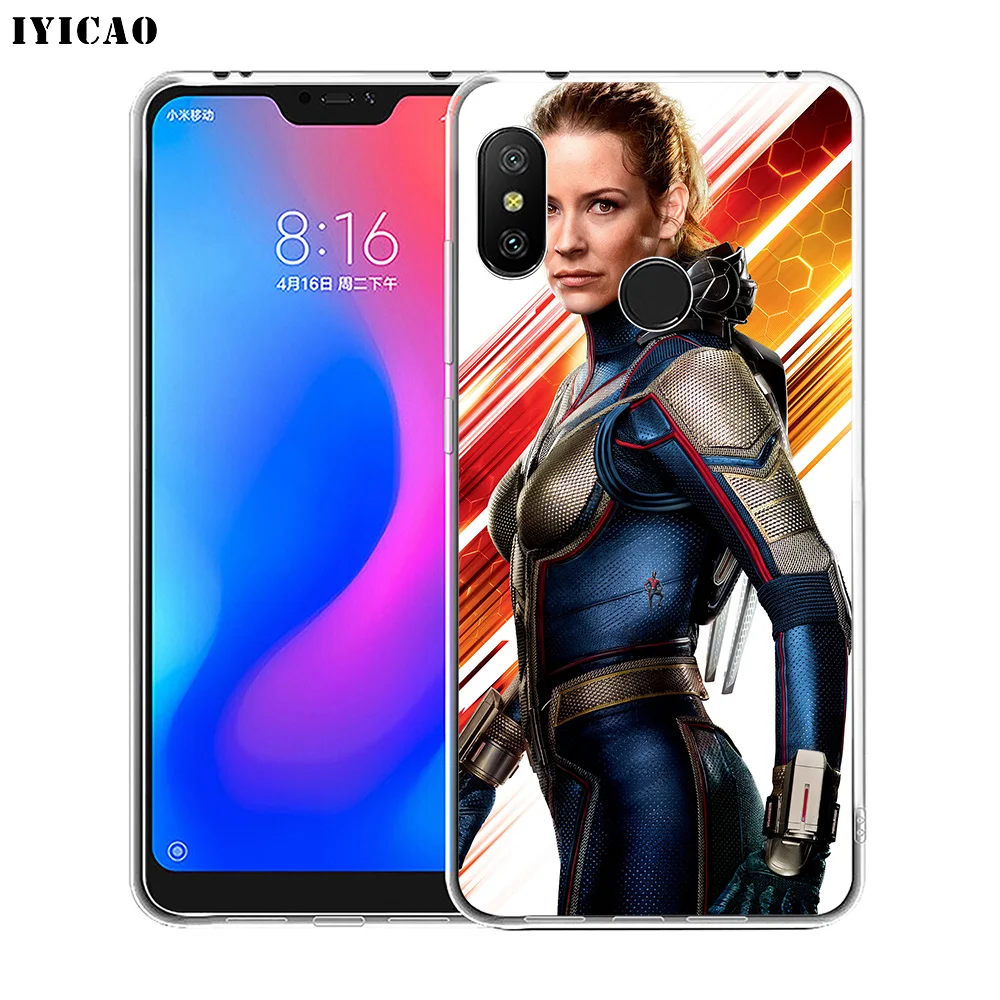 IYICAO Ant Man и Wasp Мягкий силиконовый чехол для телефона Xiaomi Redmi 4A 5A 6A Note 7 6 5 Pro Plus 4X