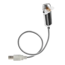 DIY Гибкие вентиляторы USB 2,0 красный светодиодный программируемый сообщение вентилятор для портативных ПК Зарядное устройство