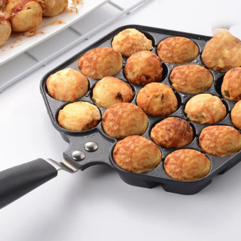 Новое поступление форма для выпечки в виде осьминога Takoyaki 18 отверстий|Кольца яиц