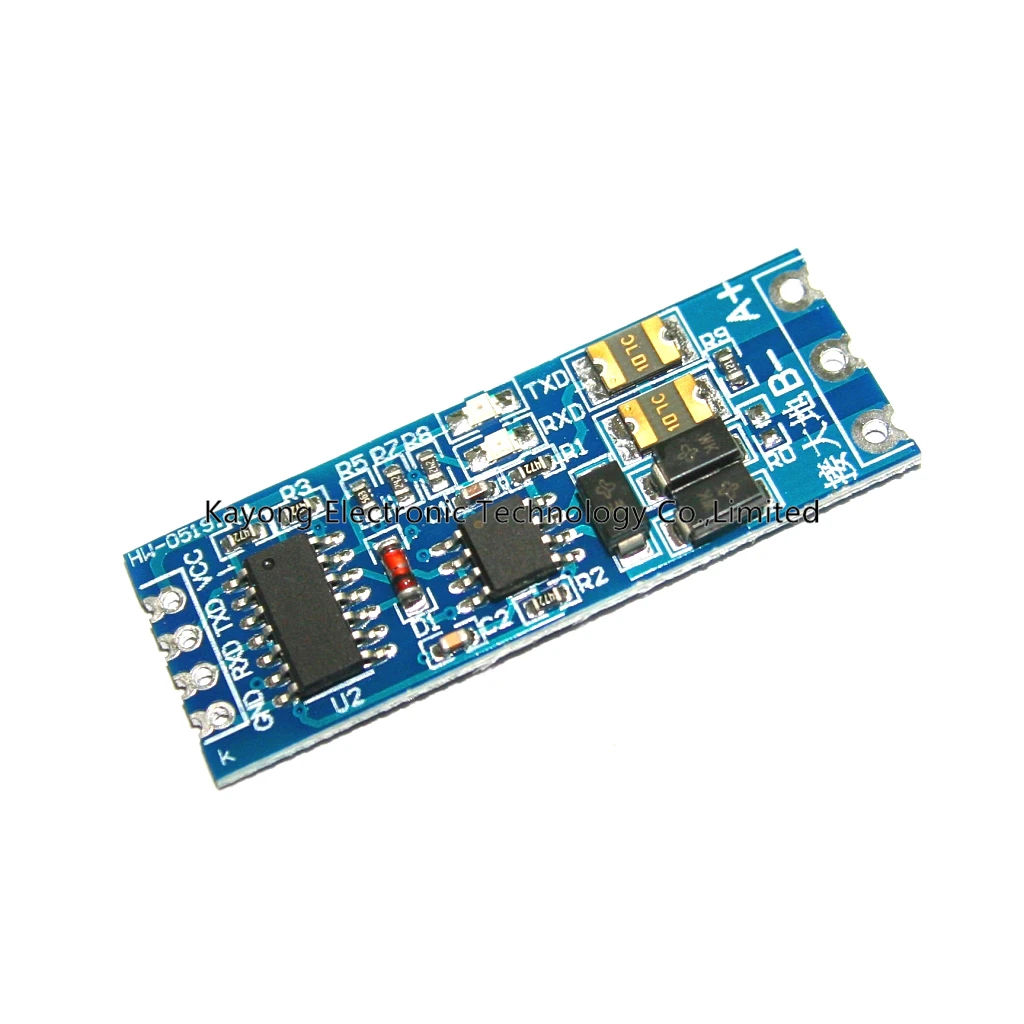 

TTL Turn To RS485 Module Hardware Automatic Flow Control Module Serial UART Level Mutual Conversion Power Supply Module 3.3V 5V