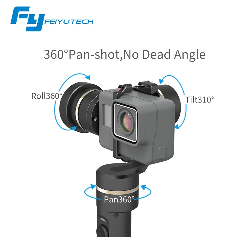  FeiyuTech fy G5 Splashproof 3-axis Handheld Gimbal For GoPro HERO 6 5 4 3 3+ Xiaomi yi 4k SJ AEE Ac