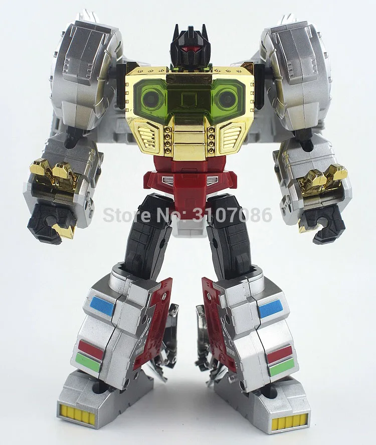 Трансформация G1 Dinobots MP-08 Гримлок Thrid-part reximus voyager oversize king seat фигурка робота игрушки - Цвет: Grimlock-No Box