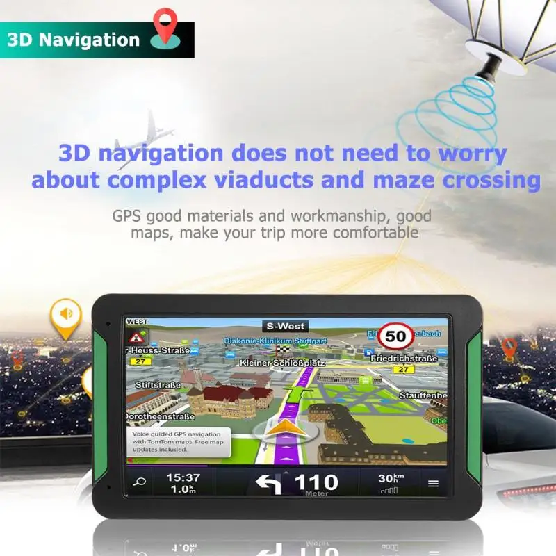 S7 7 zoll 8GB Tragbare Touch Screen HD Auto GPS Navigation FM Bluetooth Sender 2019 Neueste Europa Karte Auto lkw GPS Navigator S7 7 zoll 8GB Tragbare Touch Screen HD Auto GPS Navigation FM Bluetooth Sender 2019 Neueste Europa Karte Auto lkw GPS Navigator