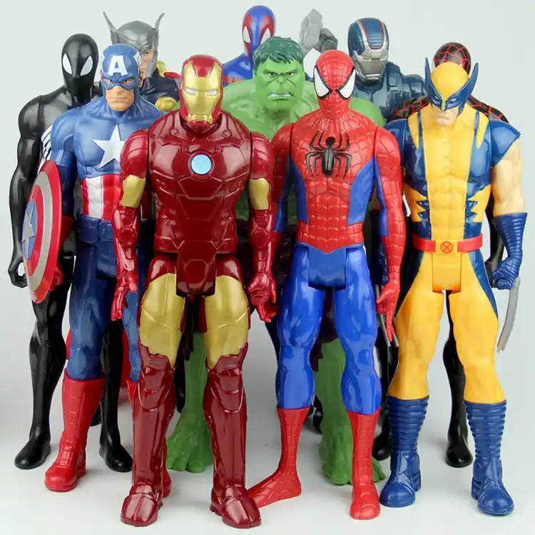 batman and spiderman action figures